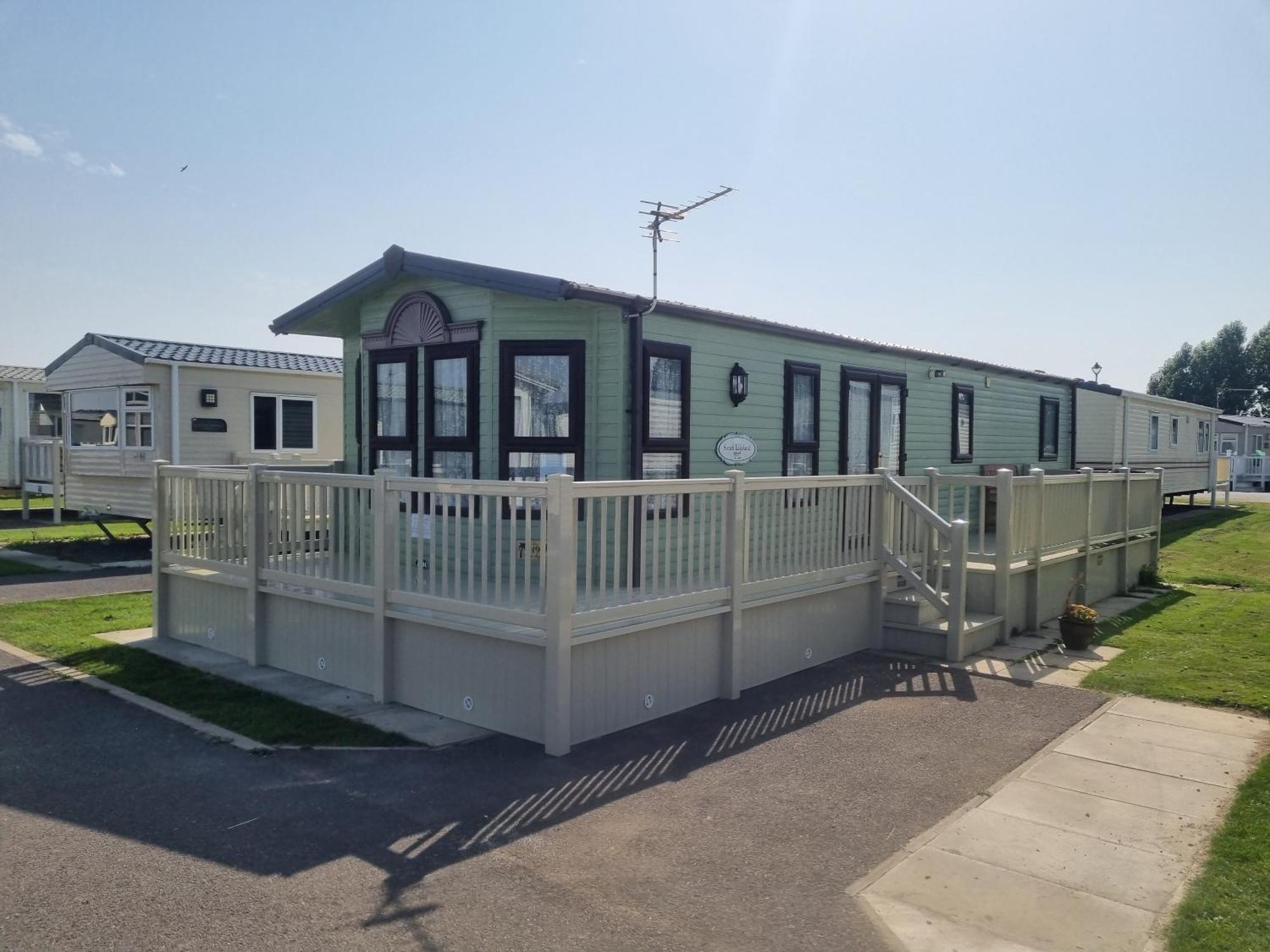 Palm Square 19 3 Bed Deluxe Caravan Chapel Saint Leonards Esterno foto