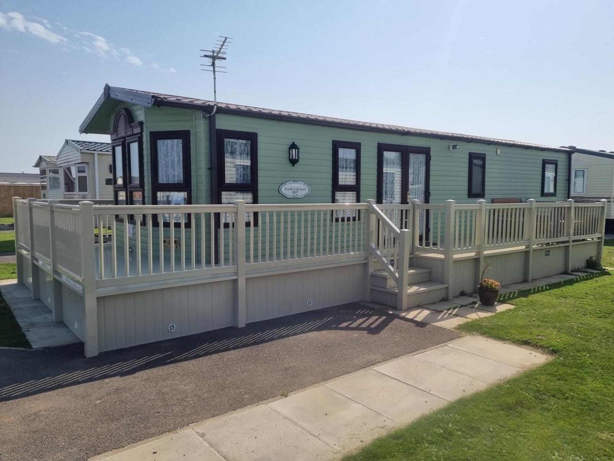 Palm Square 19 3 Bed Deluxe Caravan Chapel Saint Leonards Esterno foto