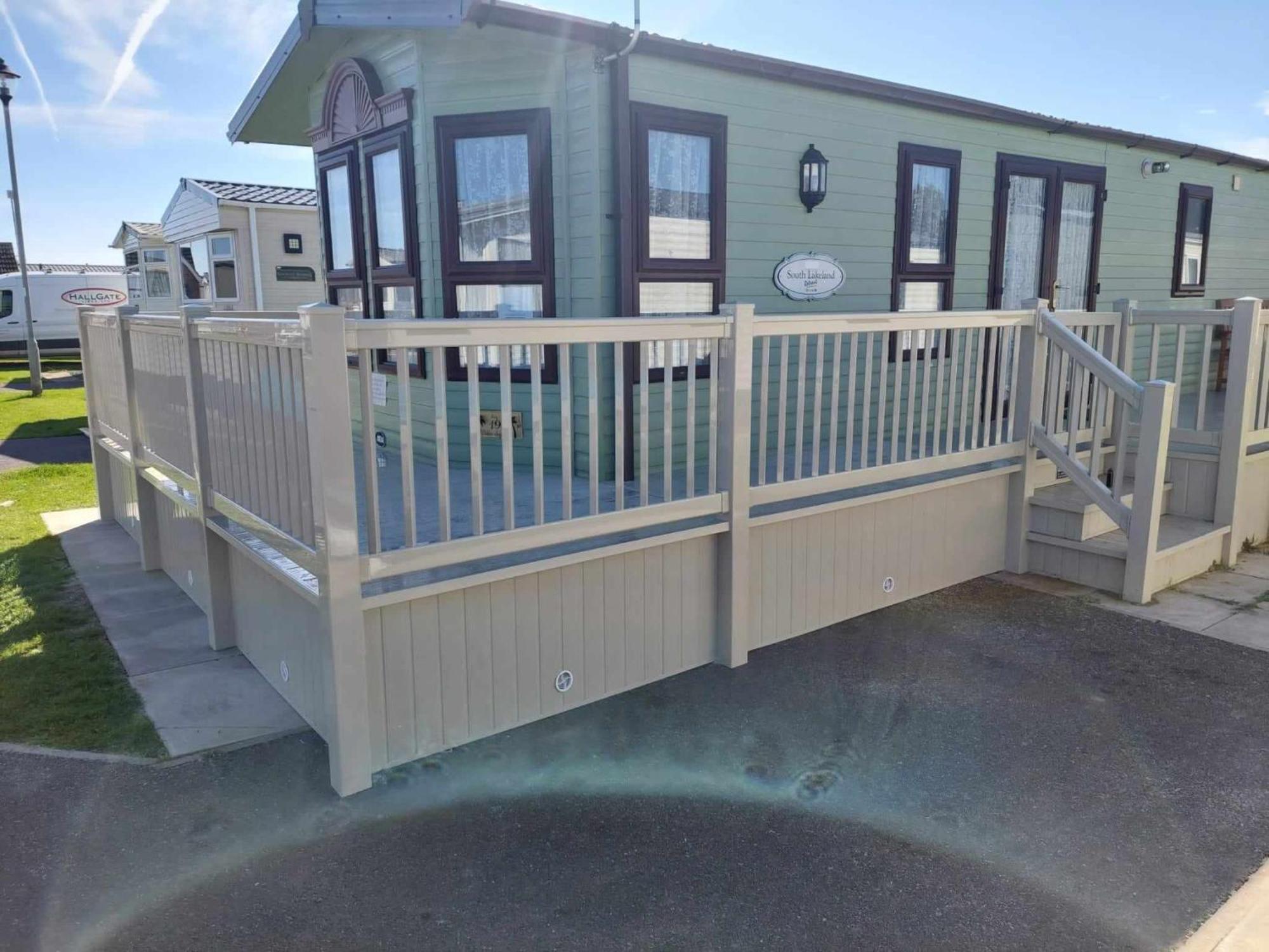 Palm Square 19 3 Bed Deluxe Caravan Chapel Saint Leonards Esterno foto